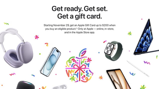Apple Announces Black Friday and Cyber Monday Shopping Event!