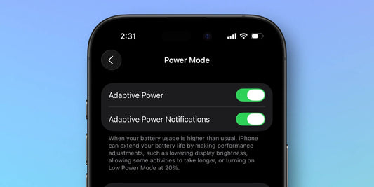 Apple Adds ‘Adaptive Power Notifications’ Toggle in iOS 26 Beta 7