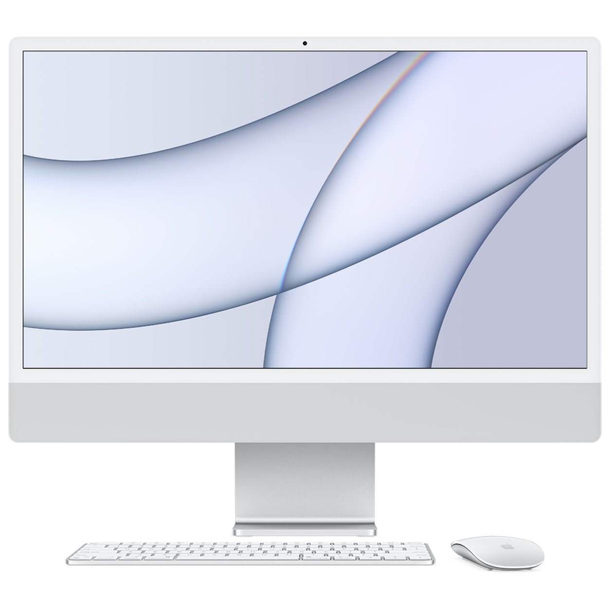 Apple - Apple iMac (24-inch, M1 chip with 8‑core CPU and 7‑core GPU) - Excellent -256GB | 8GB Memory | 8-Core GPU -Blue - Premier Max Tech -