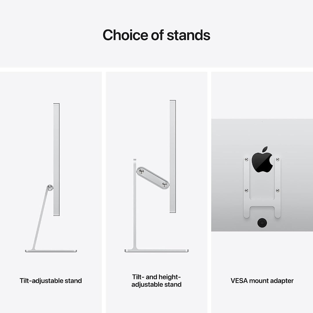 Apple - Apple Studio Display - Standard Glass - Tilt-Adjustable Stand - New Open-Box - - Premier Max Tech -