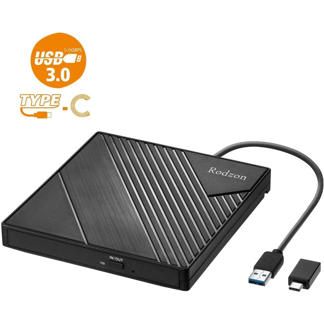 Maxandfix - External DVD Drive USB 3.0 & Type-C - Maxandfix -