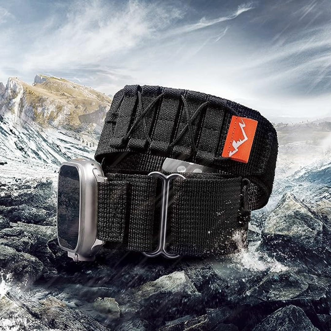 Maxandfix - Nylon Braided Sport Band for Apple Watch - 42/44/45/49mm - - Maxandfix -