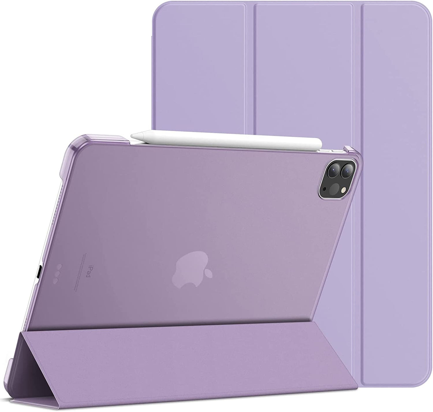 ProCase - Smart Folio for iPad Pro 11-inch (4th, 3rd, 2nd and 1st Generation) - Purple - - Premier Max Tech -