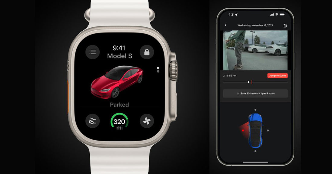Tesla Launches Apple Watch App with Digital Key Functionality