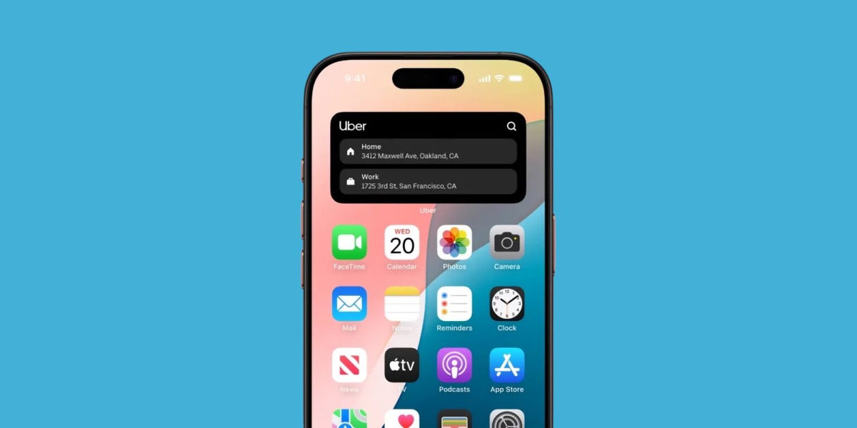 Uber Launches New Home Screen Widget for iPhone – Premier Max Tech