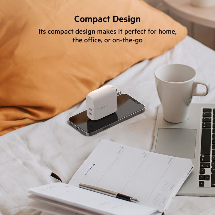 Belkin 40W Dual Port USB-C Wall Charger