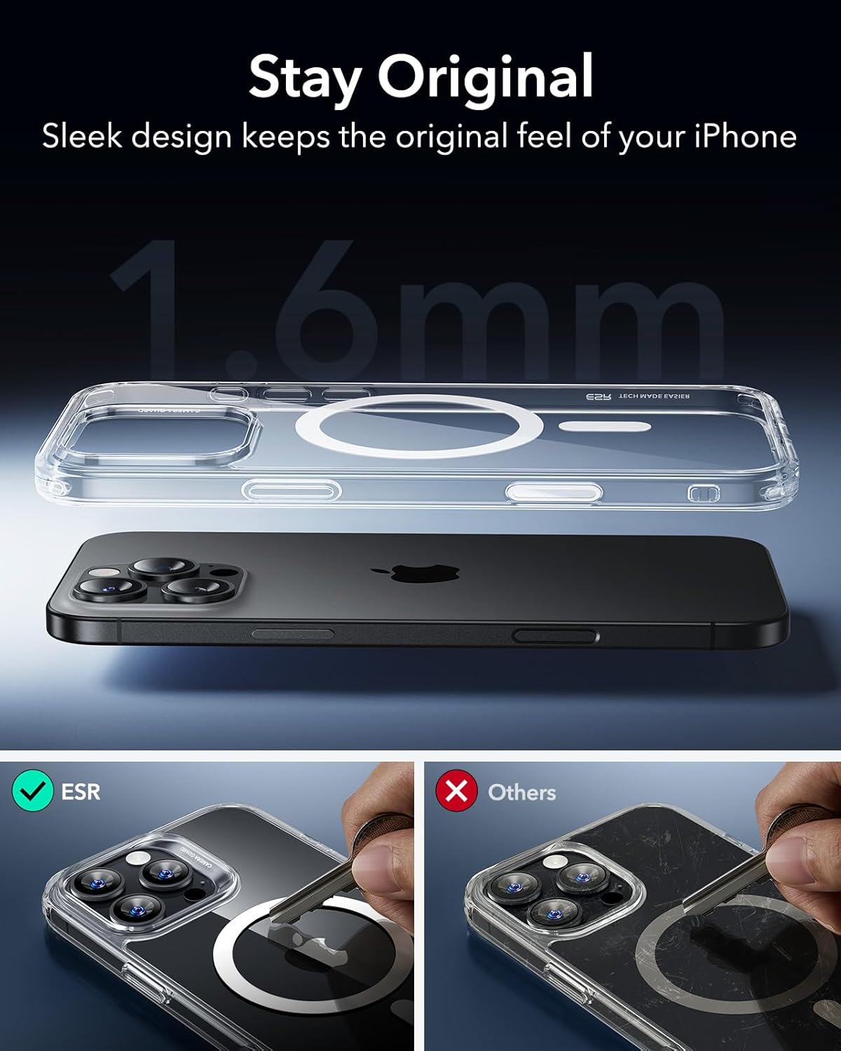 iPhone 16 Pro Clear Case with MagSafe