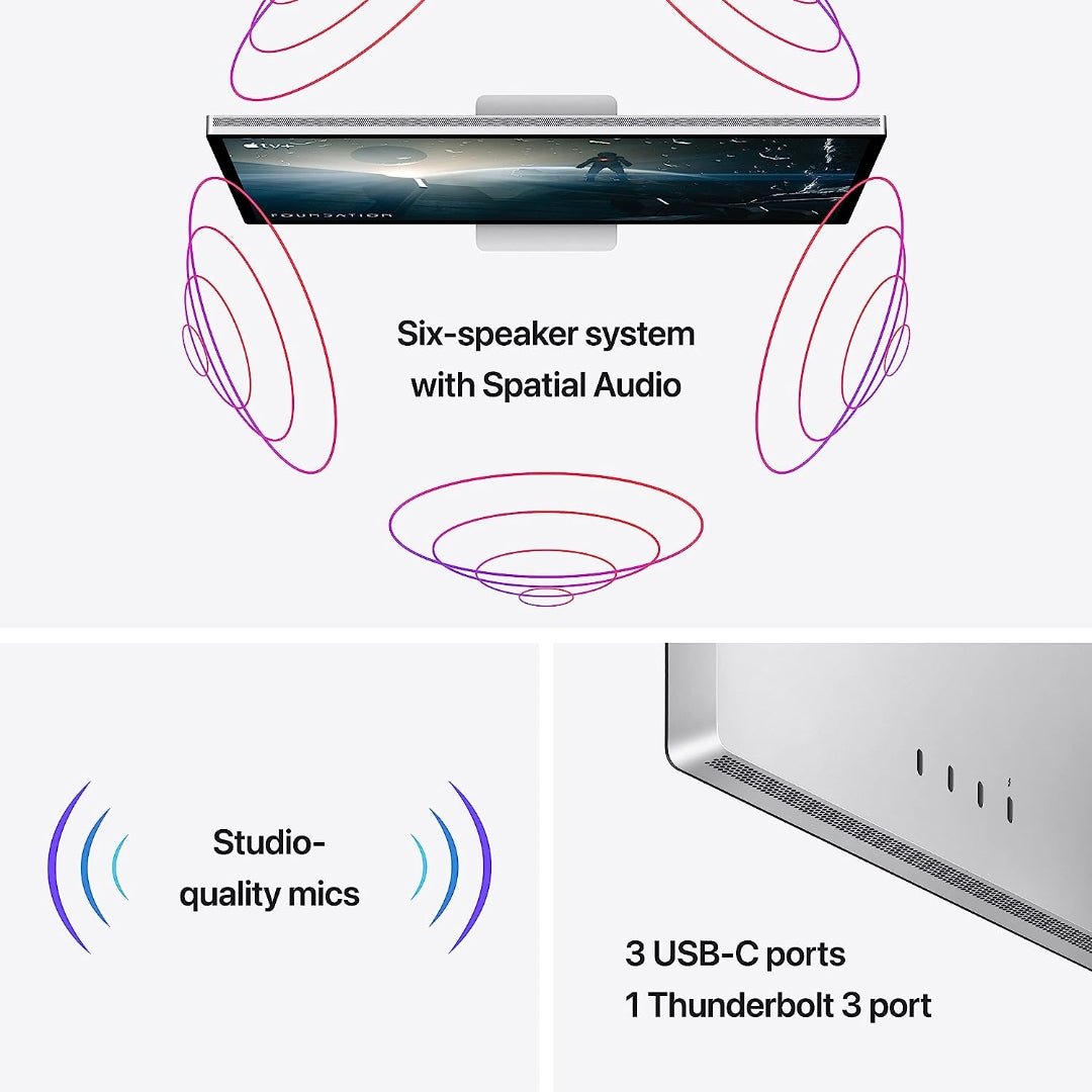 Apple Studio Display - Standard Glass - Tilt-Adjustable Stand