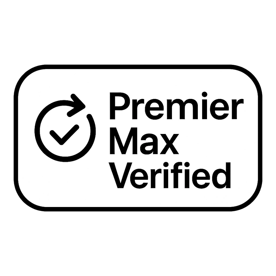 Premier Max verified.