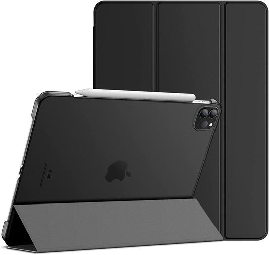 ProCase - Smart Folio for iPad Pro 11-inch (4th, 3rd, 2nd and 1st Generation) - Black - - Maxandfix -