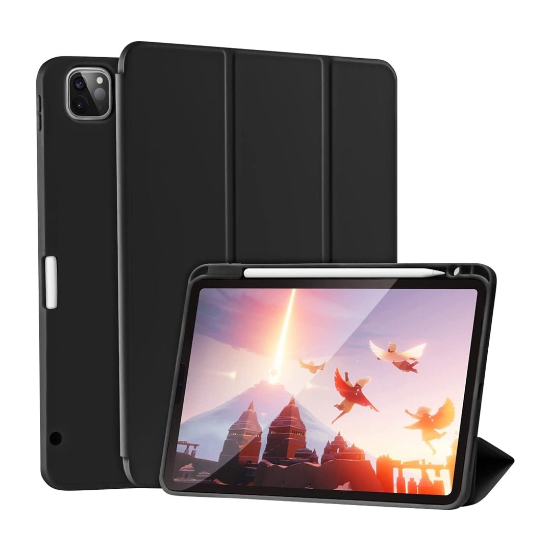 ZOVEEK - Smart Folio for iPad Pro 11-inch (4th, 3rd, 2nd and 1st Generation) - Black - - Maxandfix -